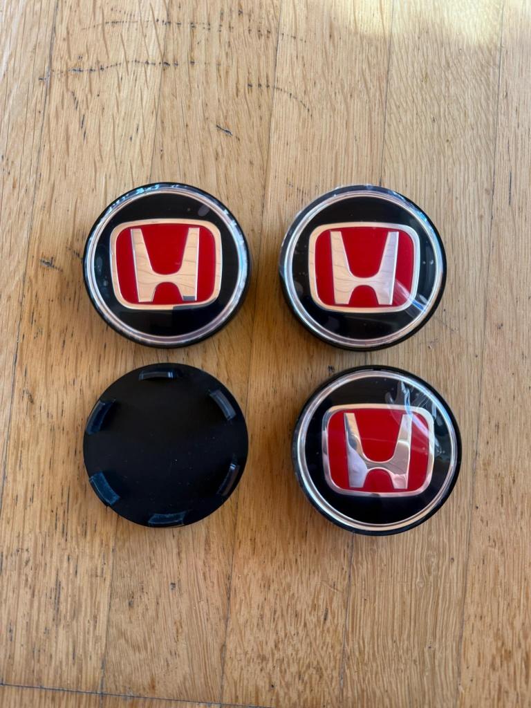 4x Honda wieldopjes 62 mm, Verzenden, Nieuw