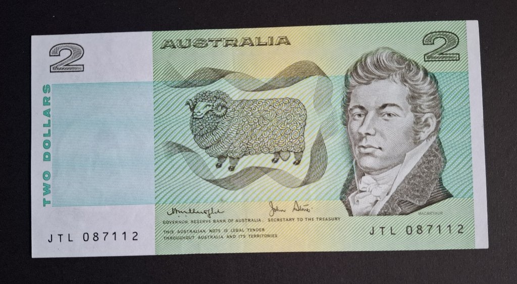 AUSTRALIE 2 dollars 1979, Ophalen of Verzenden, Los biljet