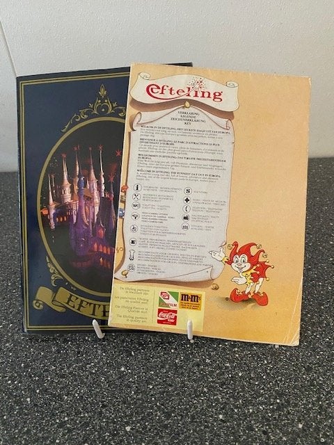 efteling jaarboekje met plattegrond, Verzamelen, Ophalen of Verzenden, Overige typen
