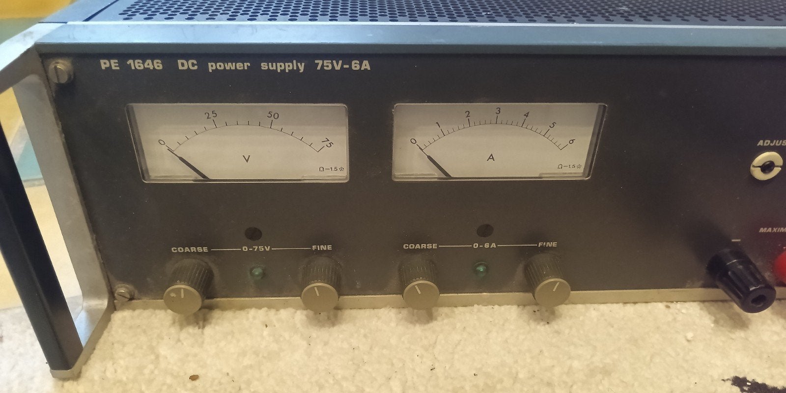 Philips PE 1646 DC Voeding 75V-6A - Getest en Werkend, Ophalen of Verzenden, Gebruikt
