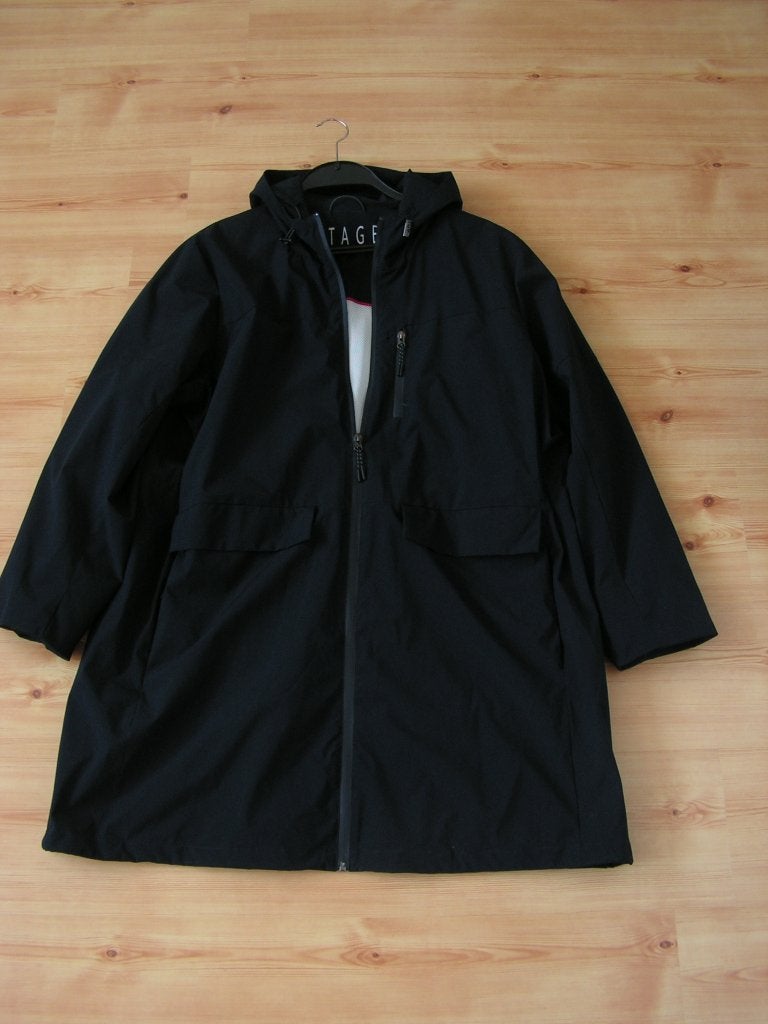 NIEUW Donkerblauw gevoerde zomerjas / regenjas maat 46 Etage, Blauw, Nieuw, Ophalen of Verzenden, Maat 46/48 (XL) of groter