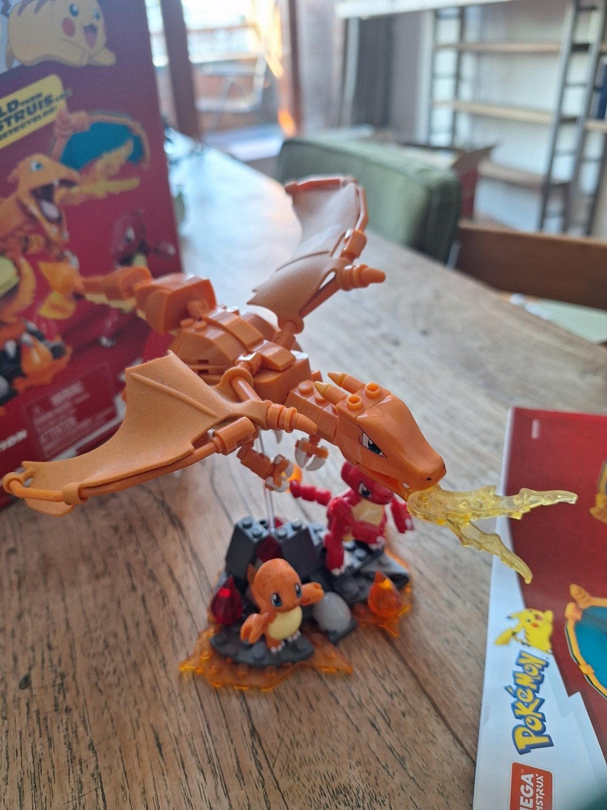 Mega Construx Pokémon Charmander Evolutie Bouwset, Ophalen, Megabloks