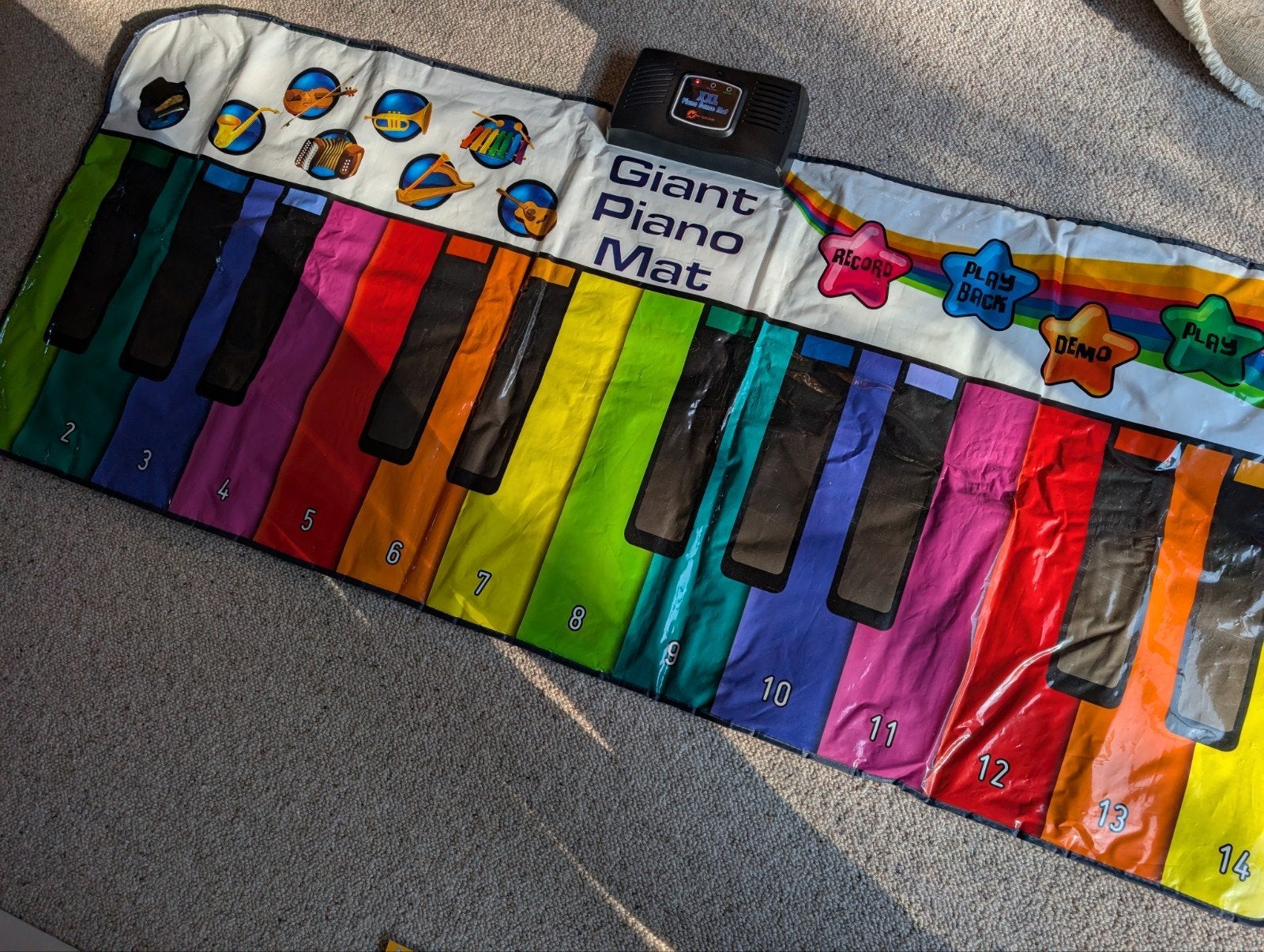 XXL Giant Piano Dance Mat - Muzikaal Speelplezier, Kinderen en Baby's, Ophalen, Gebruikt, Overige typen, Met geluid