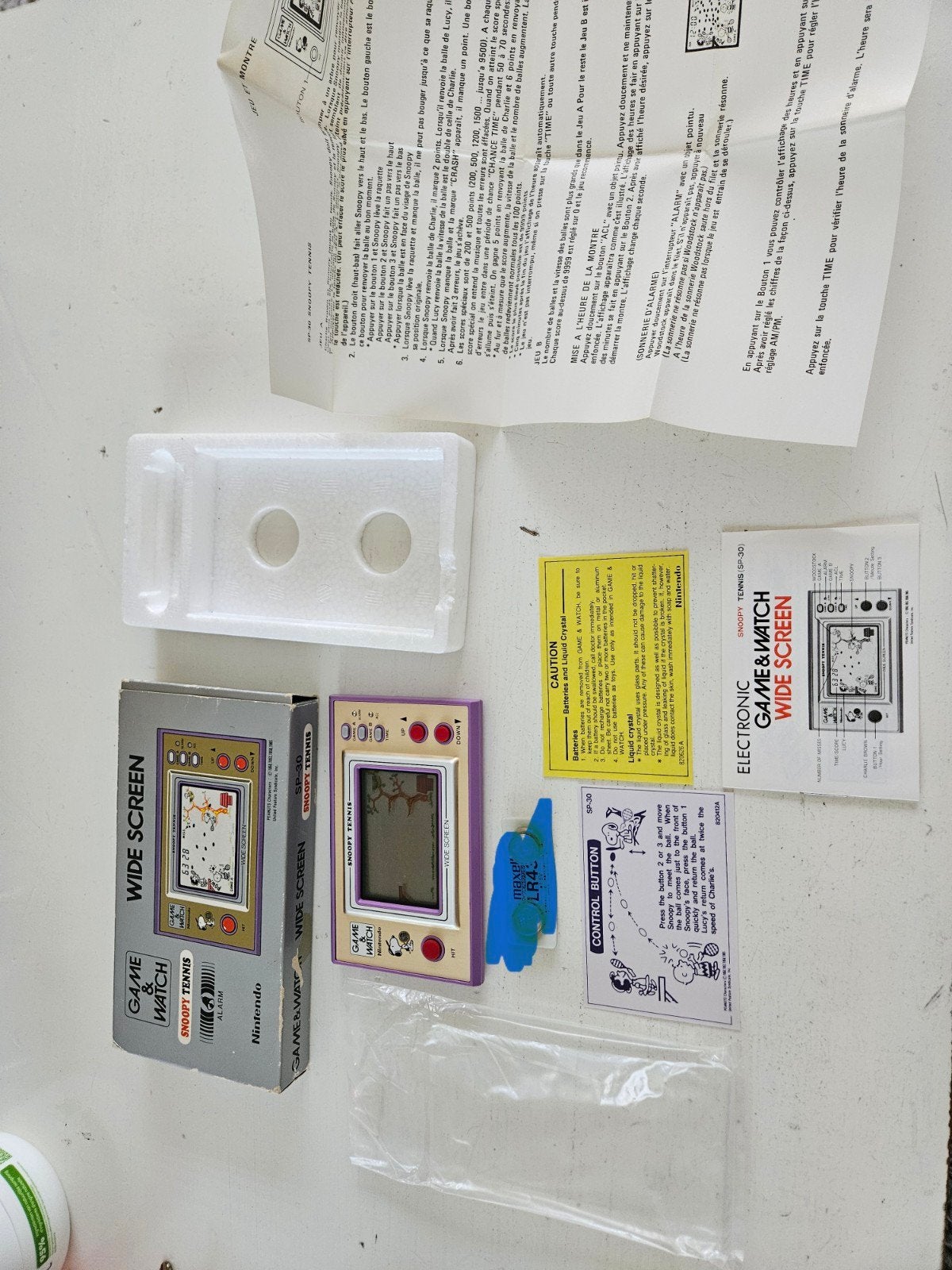 Nintendo game&watch snoopy., 1 speler, Ophalen of Verzenden, Zo goed als nieuw, Vanaf 7 jaar