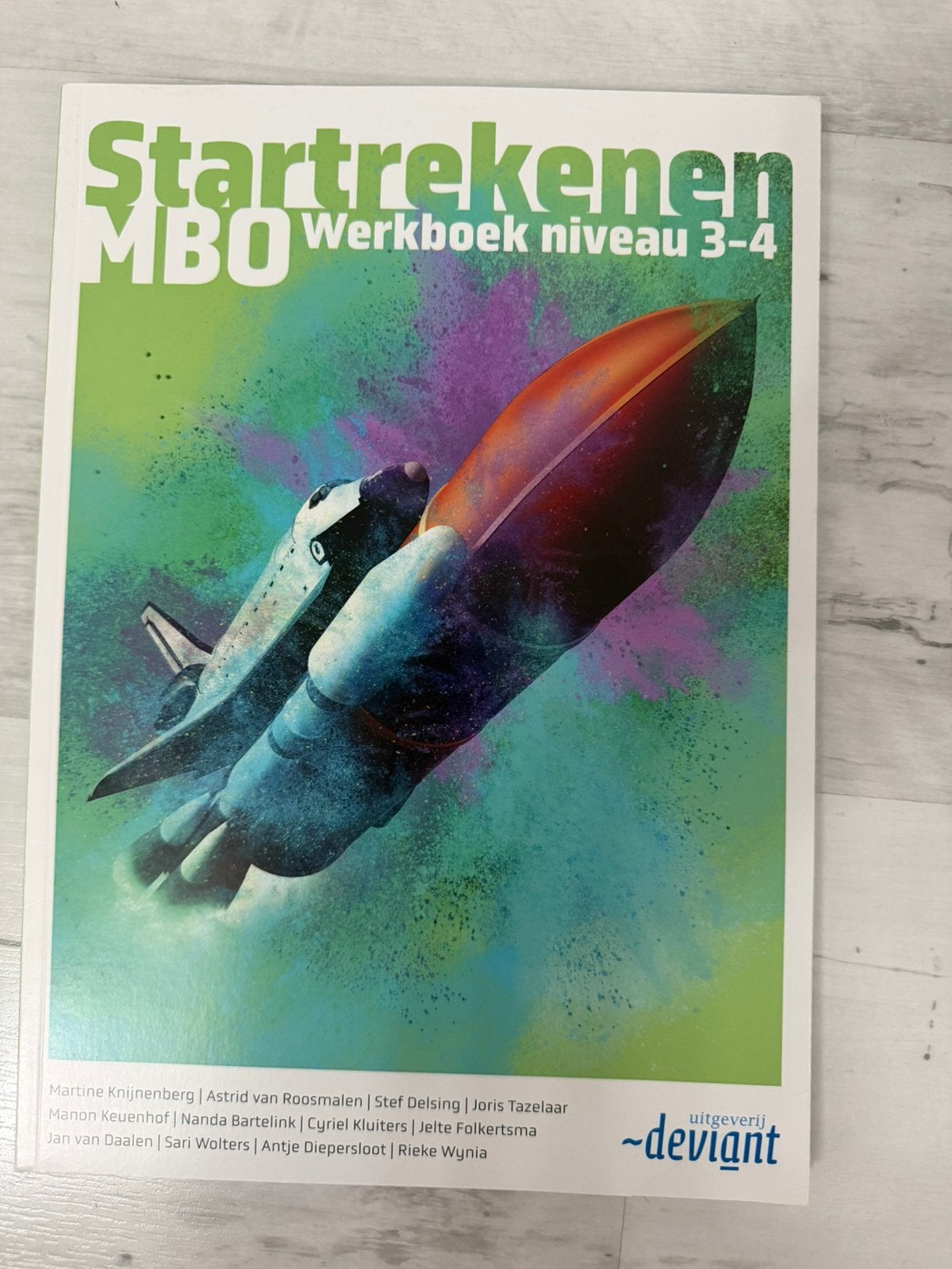 Studiereader Startrekenen MBO niv. 3-4 ECK, Jelte Folkertsma, Nieuw, Ophalen of Verzenden, Nederlands