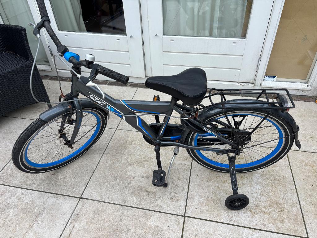 Funjet Popal jongensfiets 22 inch, Fietsen en Brommers, Fietsen | Jongens, Ophalen, 22 inch, Gebruikt, Popal funjet