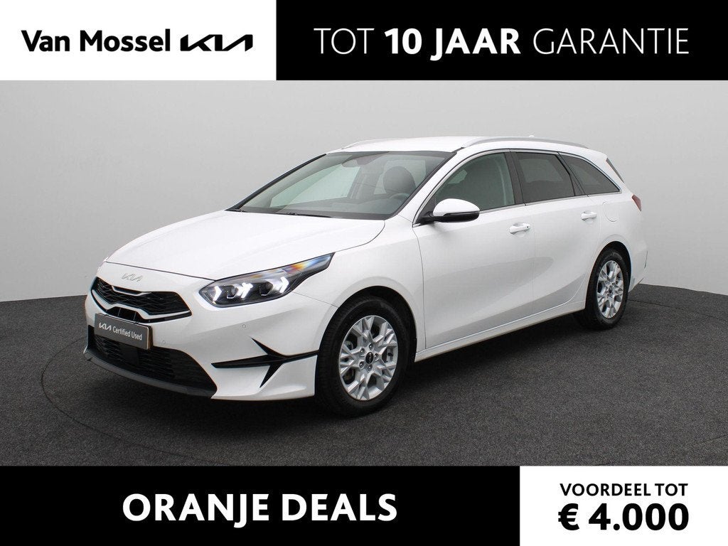 Kia Ceed Sportswagon 1.5 T-GDi DynamicPlusLine Automaat | St, 12 maanden, Gebruikt, Wit, Origineel Nederlands