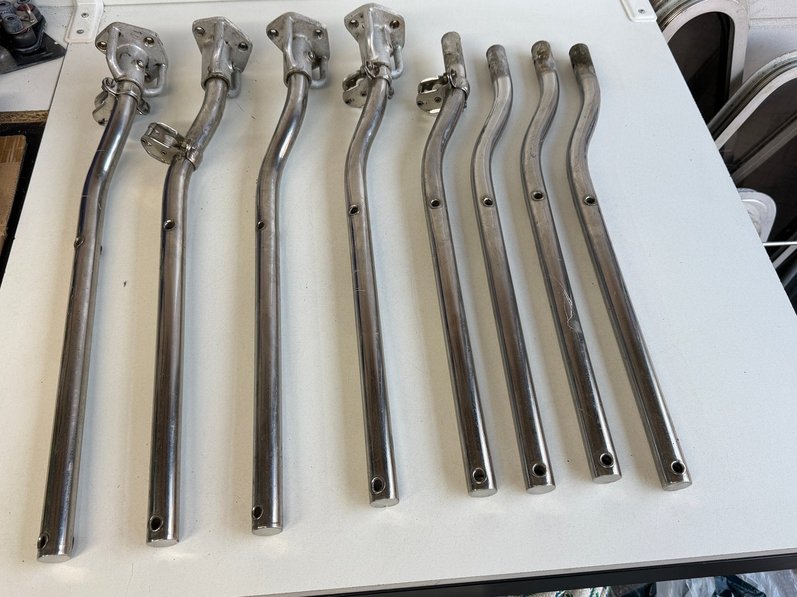 8 x scepter met Topfit scepterpot, Ophalen, Gebruikt, Overige typen