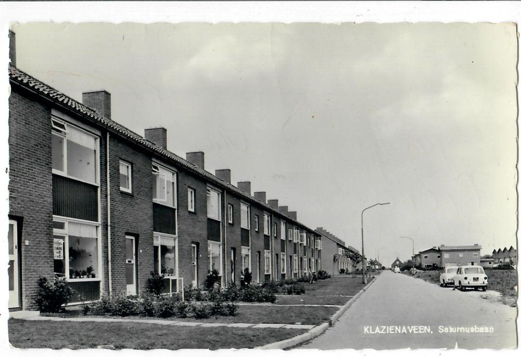 Klazinaveen - Saturnusbaan, Verzenden, 1960 tot 1980, Gelopen, Drenthe