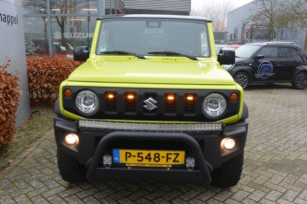 Suzuki JIMNY 1.5 Stijl AllGrip (4x4) 4-persoons Navigatie/Le, Auto's, 15 km/l, Gebruikt, Euro 6, Met garantie (alle)
