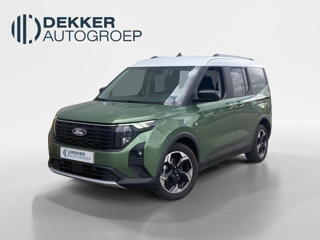 Ford Tourneo Courier Active 1.0 Ecoboost 125 pk Automaat Uni, Auto's, Ford, Gebruikt, Zwart, 14 km/l, Bedrijf