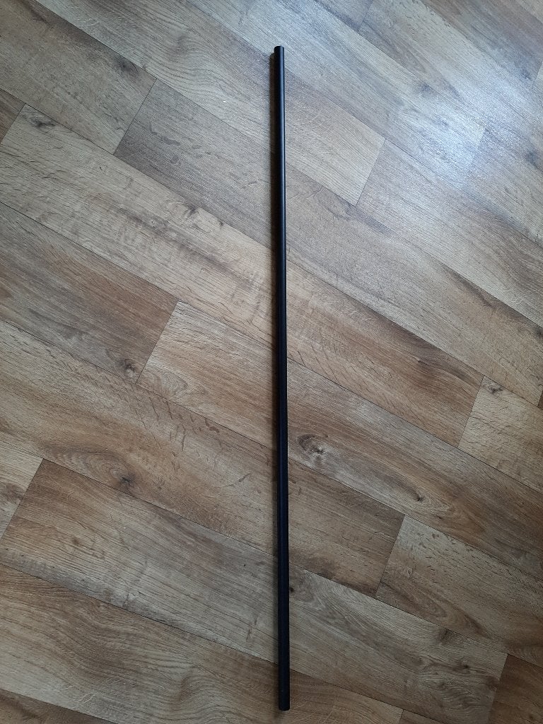 gordijn roede 120 cm, Ophalen, 120 cm, Zwart, Metaal