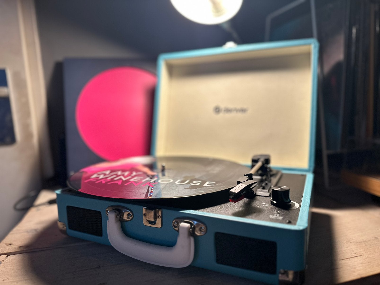 Denver vpl-120l bleu, Ophalen of Verzenden, Zo goed als nieuw, Platenspeler, Overige merken