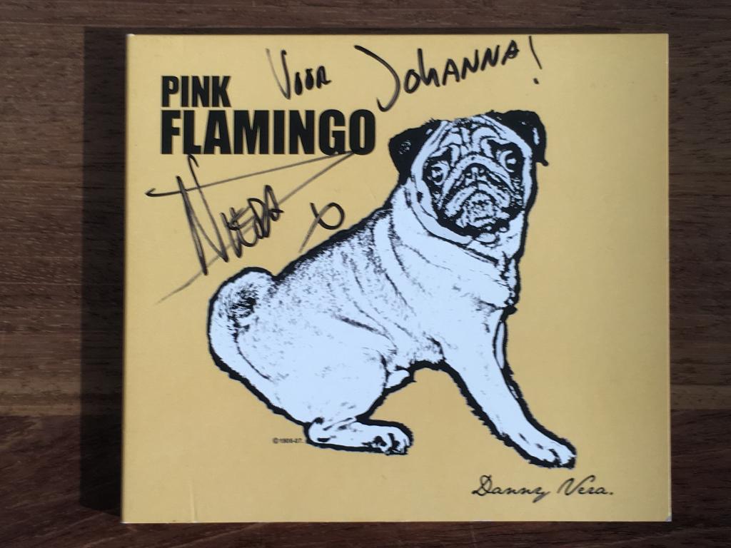 Cd Danny Vera Pink Flamingo DVSL Heruitgave GESIGNEERD, Cd's en Dvd's, Ophalen of Verzenden, Zo goed als nieuw