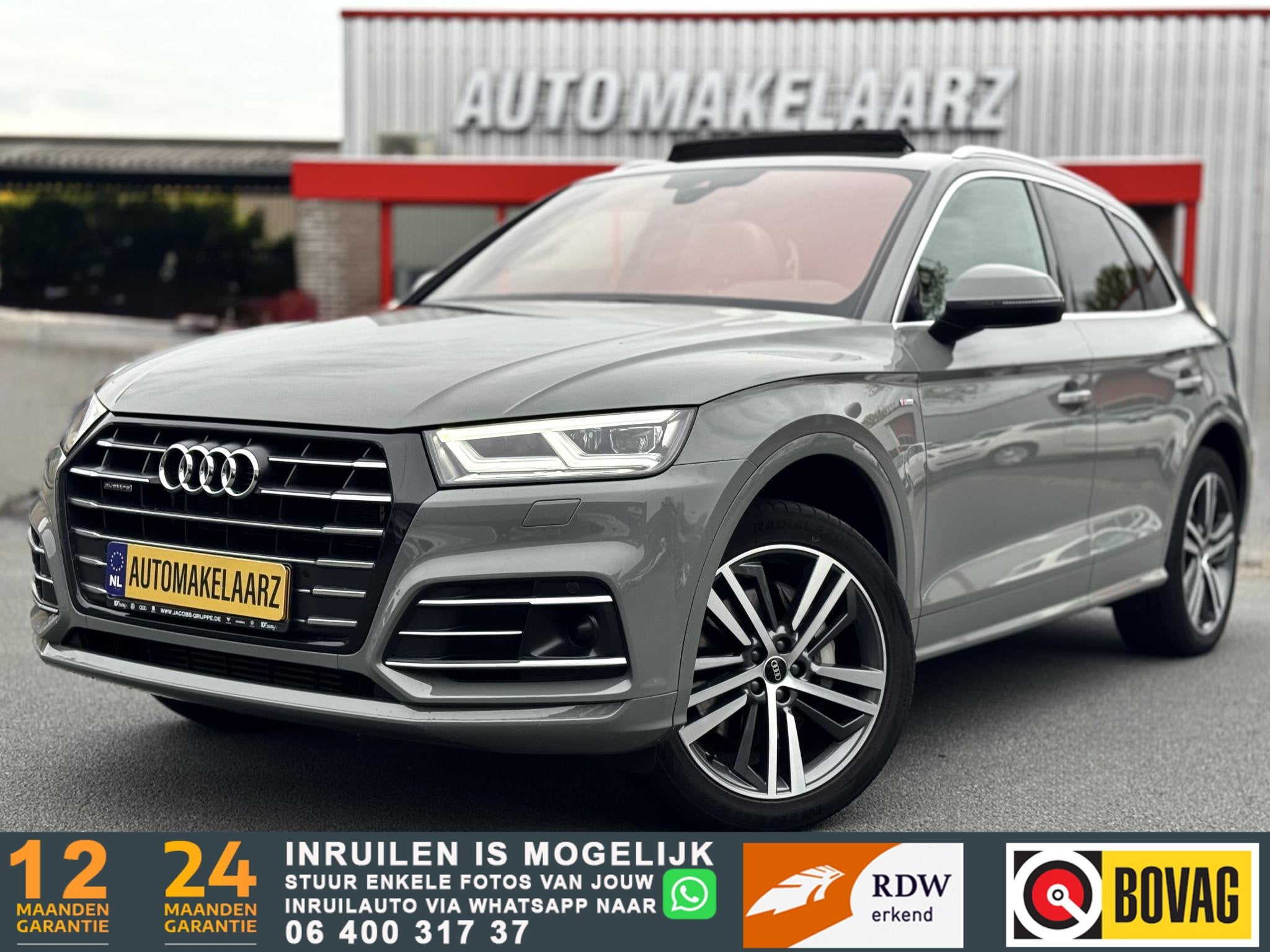 Audi Q5 55 TFSI e quattro PANO SFEER ACC ELEKT.STL/TREKH., Automaat, Gebruikt, 4 cilinders, Plug-in hybride