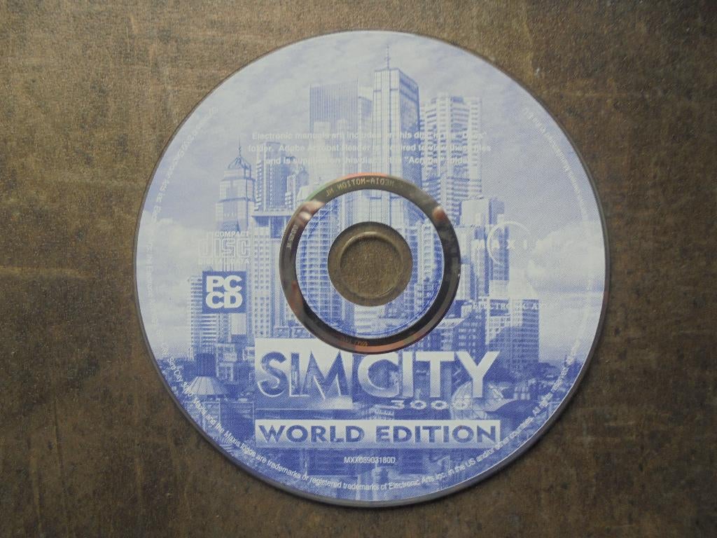 Sim City 3000 World Edition voor PC (zie foto's), Gebruikt, 1 speler, Ophalen of Verzenden, Vanaf 3 jaar