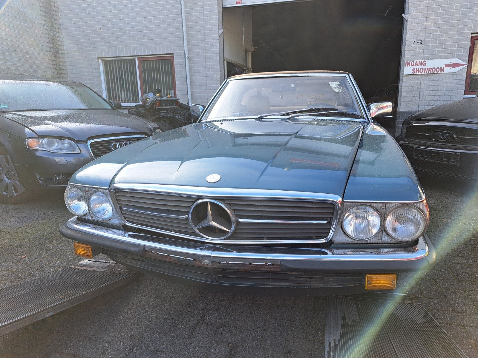 mercedes 380 sl automaat,europese uitvoering, foto 6