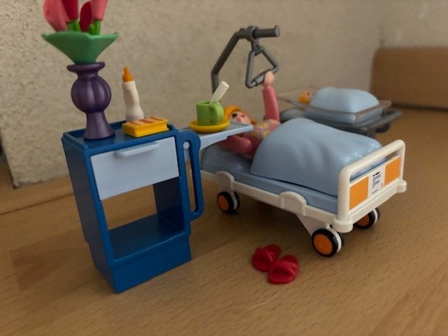 Playmobil Kraamkamer met babybed 6660, Complete set, Overige typen, Ophalen of Verzenden, Zo goed als nieuw