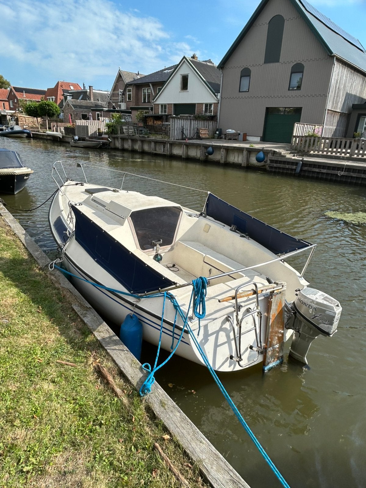 Kjelt 6.20 , 8pk honda, watersport, Ophalen of Verzenden, Zo goed als nieuw
