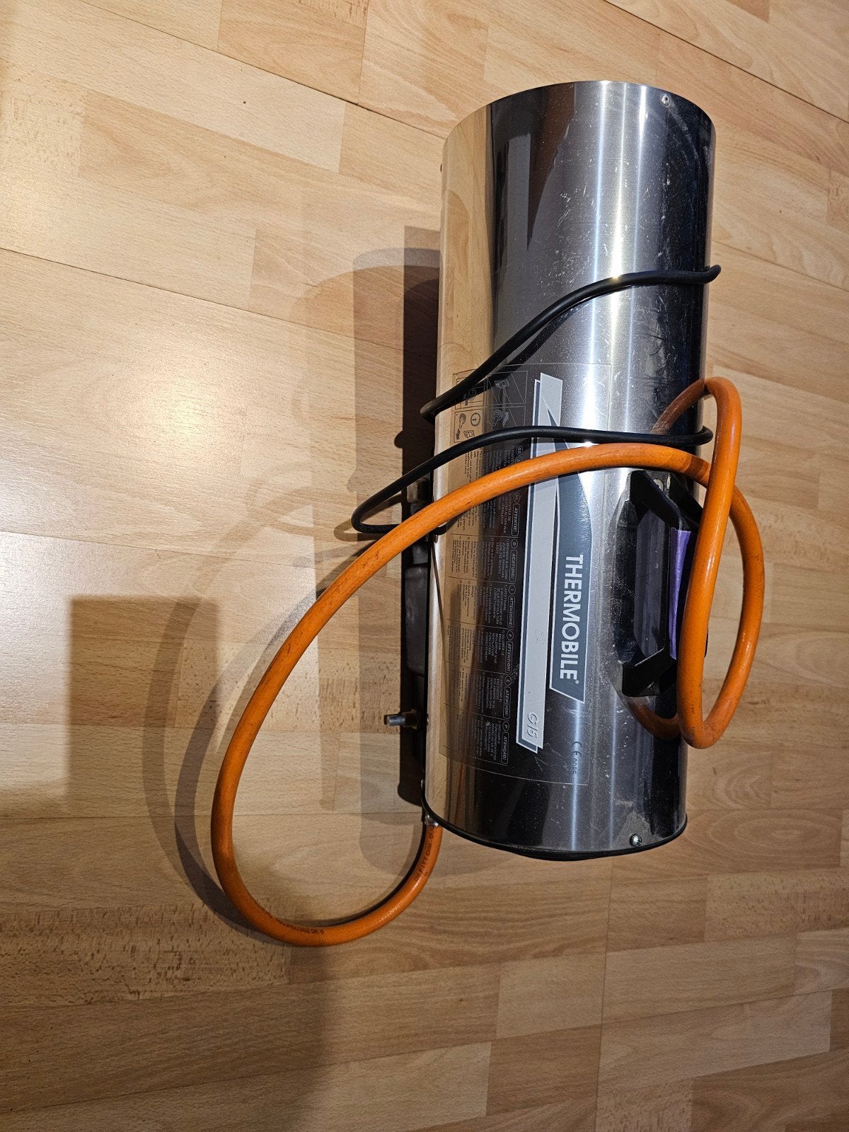 Thermobiële G15 Gasheater - Krachtige Mobiele Verwarming, Ophalen, 30 tot 80 cm, Gebruikt, Kachel
