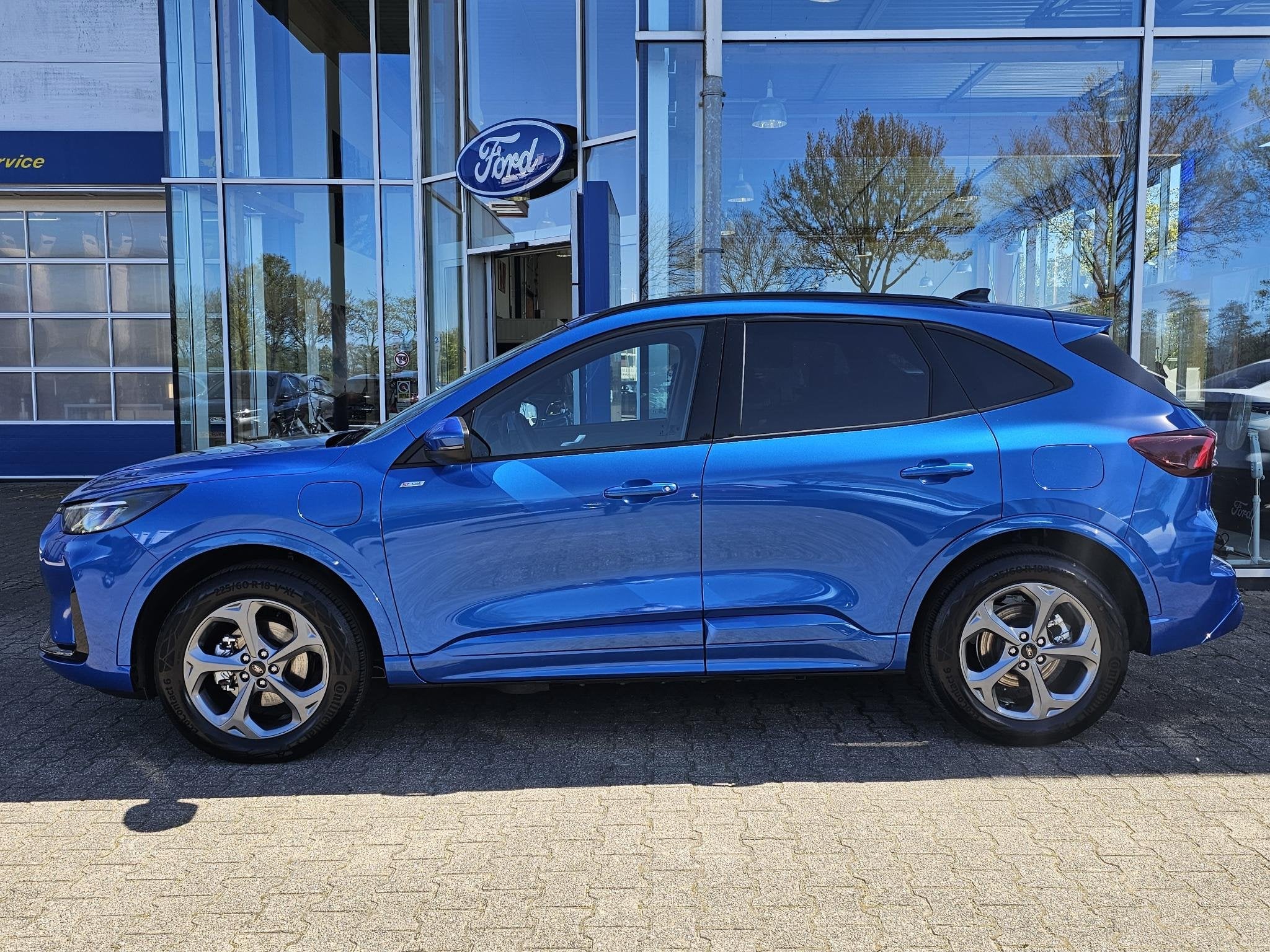 Ford Kuga 2.5 PHEV ST-Line | Winter Pack | Technology Pack |, Gebruikt, Lane Keeping Assist, Blauw, Bedrijf