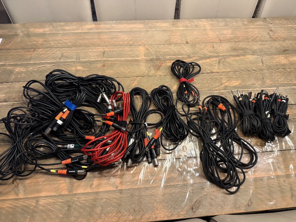 kabels xlr, jack, Muziek en Instrumenten, Kabels en Stekkers, Ophalen of Verzenden, Gebruikt, Apparatuur