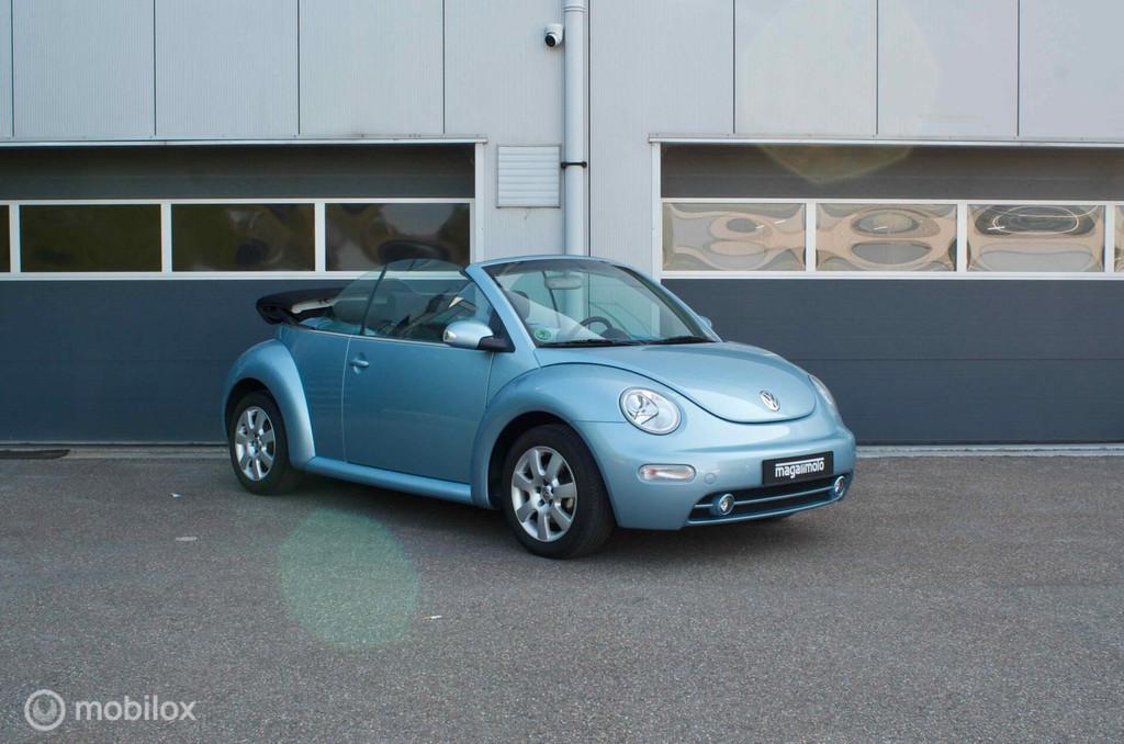 Volkswagen New Beetle Cabriolet 2.0 FSI l Nieuwstaat l A1, Voorwielaandrijving, Stof, Gebruikt, 4 cilinders