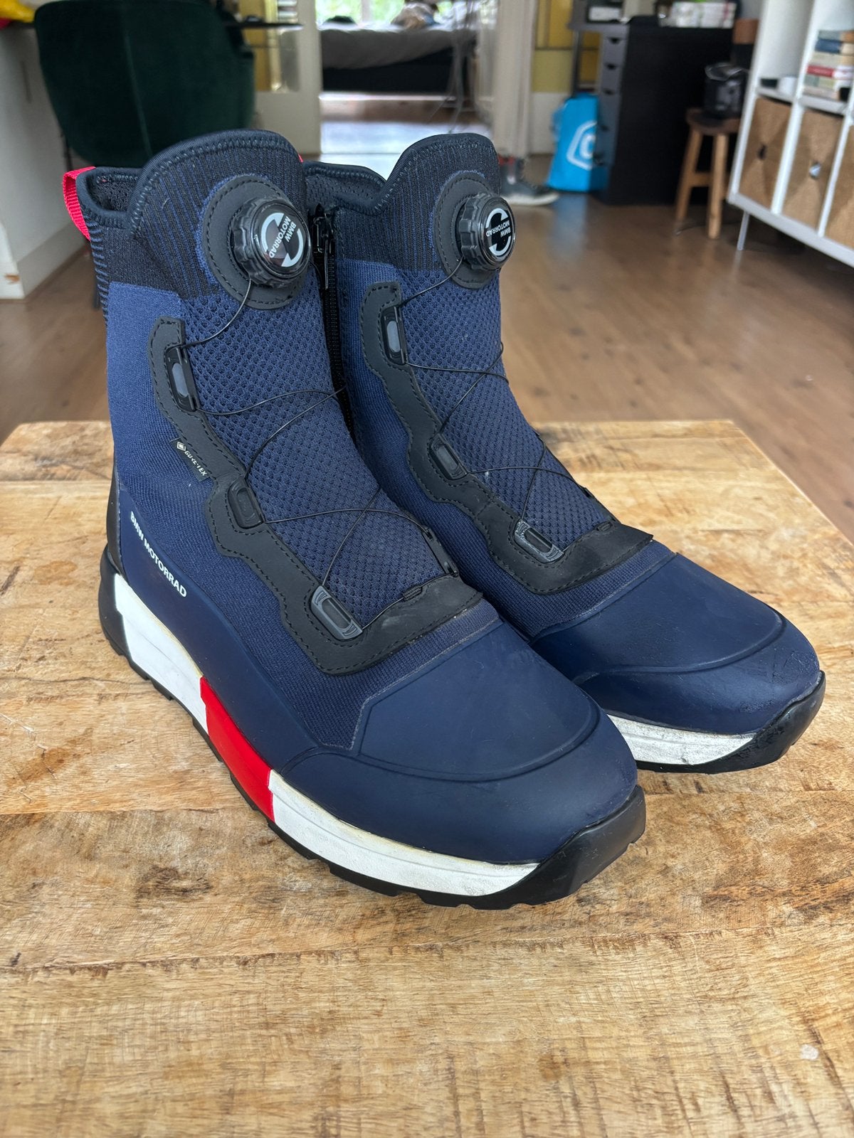 BMW Motorrad GS Kawir GTX Gore-Tex Motorschoenen – Maat 46, Motoren, Ophalen of Verzenden, Tweedehands, Heren, Laarzen