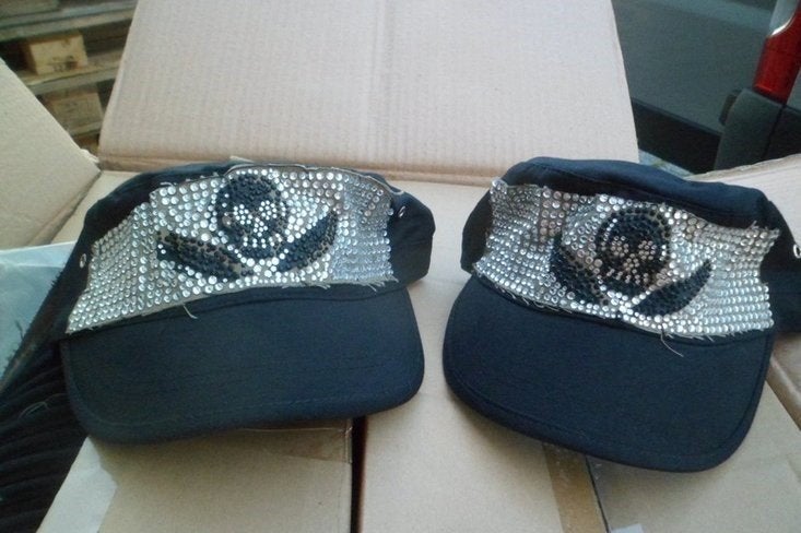 PARTIJ PET ZWART GLITTER, ., Nieuw, Ophalen of Verzenden, .
