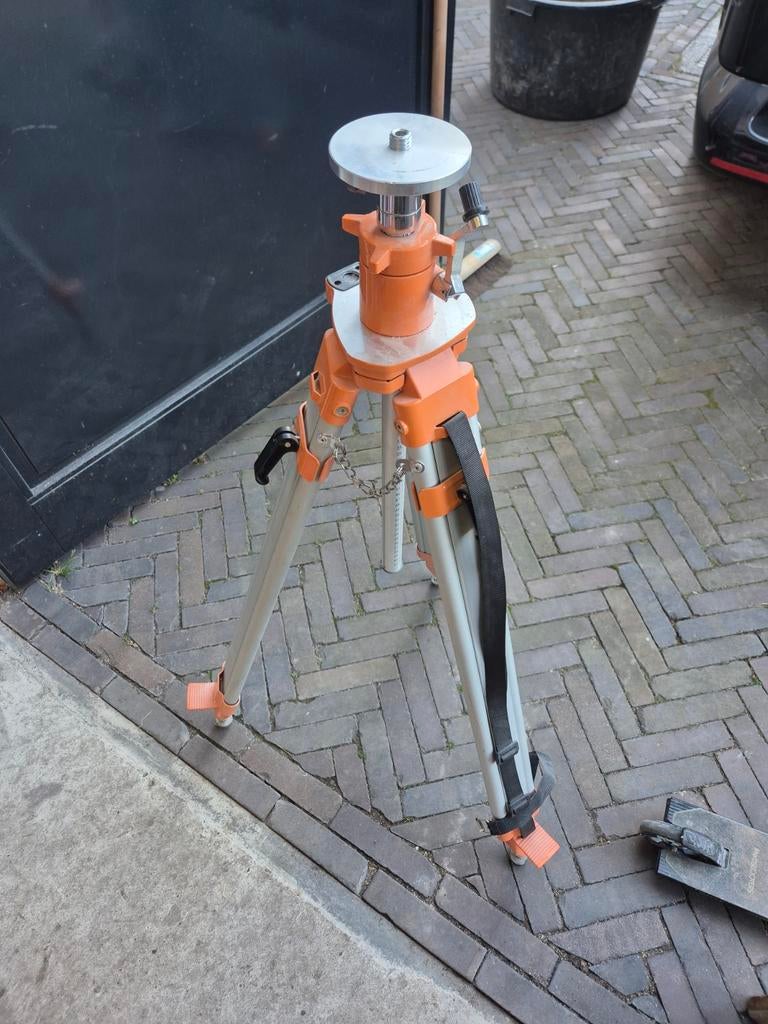 Robuust statief voor Laser - Oranje/Grijs, Ophalen, Zo goed als nieuw