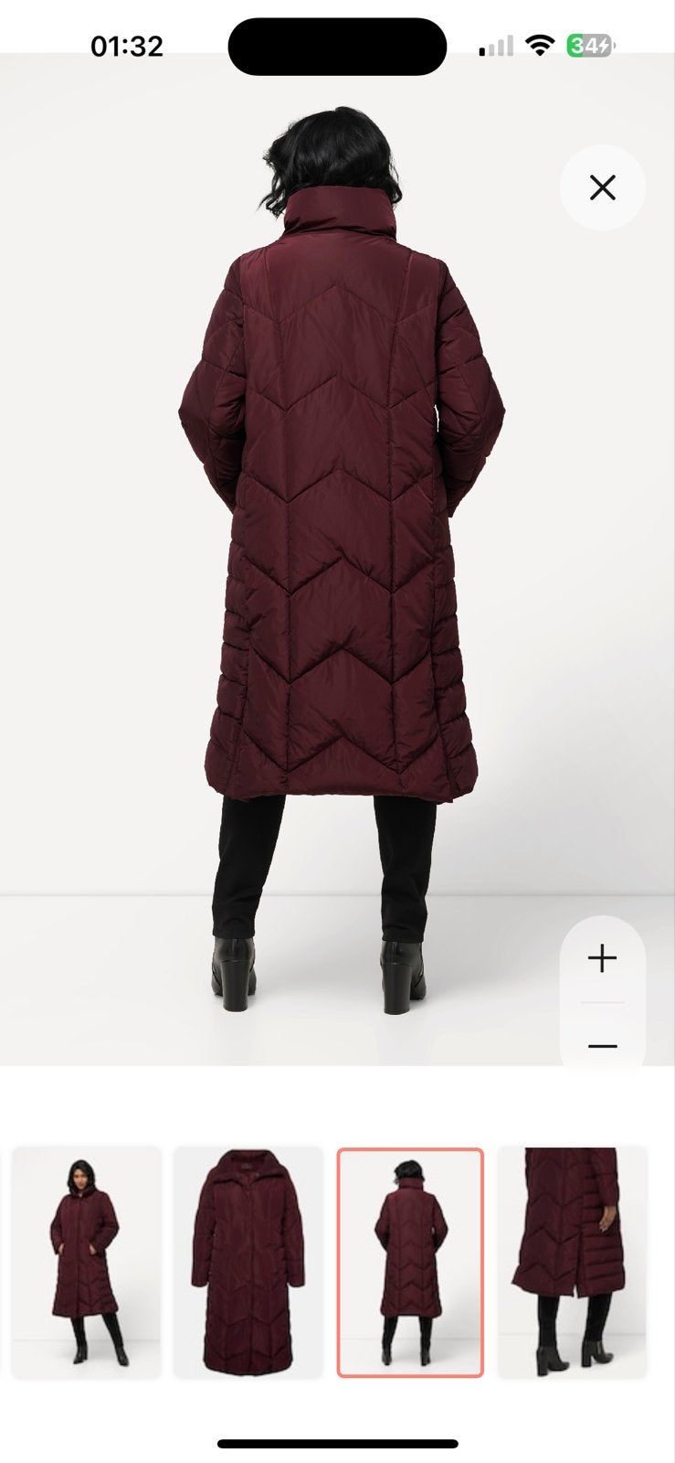 Doorgestikte A-lijn mantel met opstaande kraag - Maat 58/60, Ophalen of Verzenden, Nieuw, Maat 46/48 (XL) of groter, Overige kleuren