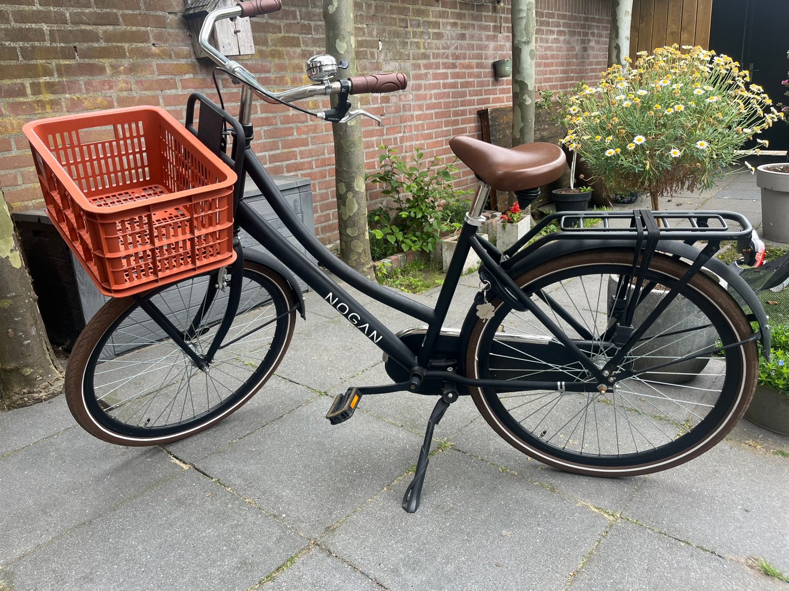 Nogan meisjes transport fiets 26 inch, Fietsen en Brommers, Fietsen | Meisjes, Terugtraprem, Gebruikt, Handrem, Ophalen