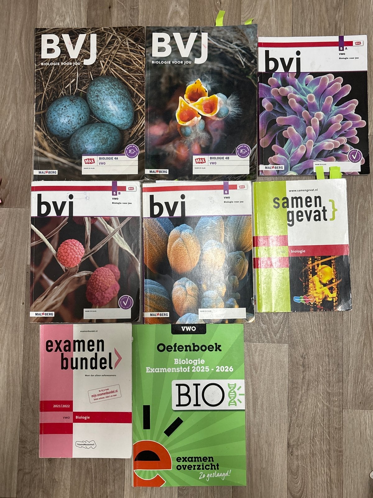 Biologie VWO boeken en oefenmateriaal complete pakket, Ophalen of Verzenden, Gelezen, VWO, Biologie