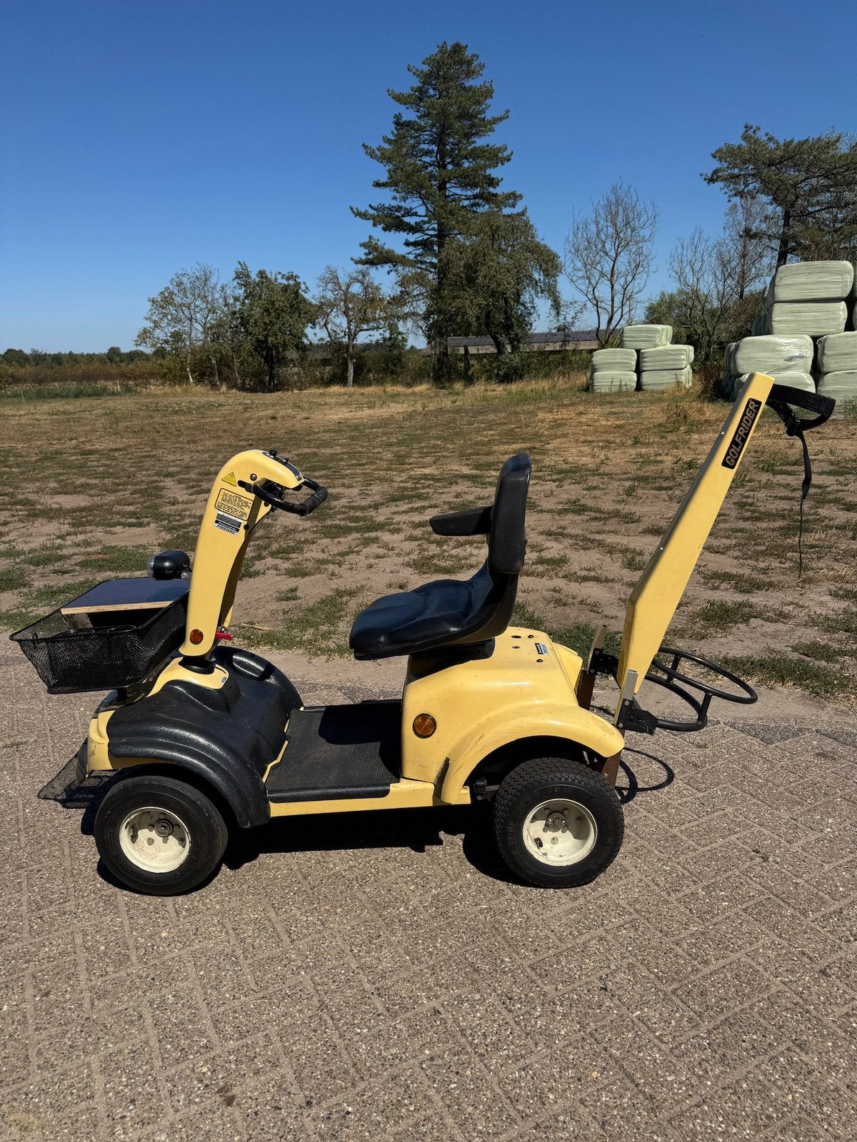 1 persoons golfkar scootmobiel, Ophalen, Zo goed als nieuw, Golfkar