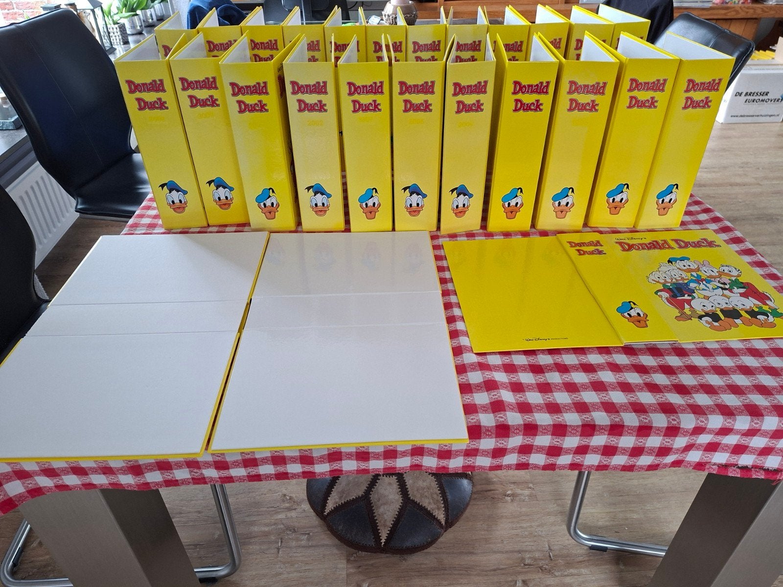 20 opbergmappen /verzamelbanden /verzamelmappen Donald Duck., Meerdere stripboeken, Ophalen of Verzenden, Zo goed als nieuw