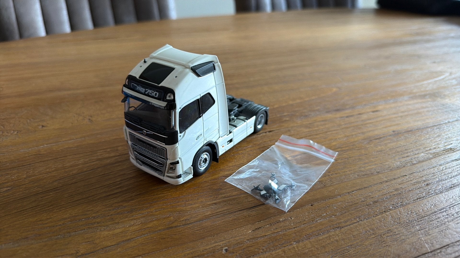 Tekno Volvo FH 16 750 demo, Hobby en Vrije tijd, Modelauto's | 1:50, Ophalen of Verzenden, Gebruikt, Bus of Vrachtwagen, Tekno
