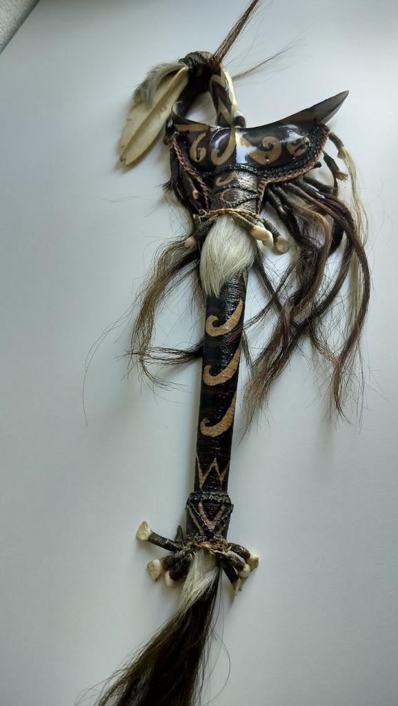Oude Dayak Keris - ca. 1840-1920 - 44 cm, Antiek en Kunst, Kunst | Niet-Westerse kunst, Verzenden