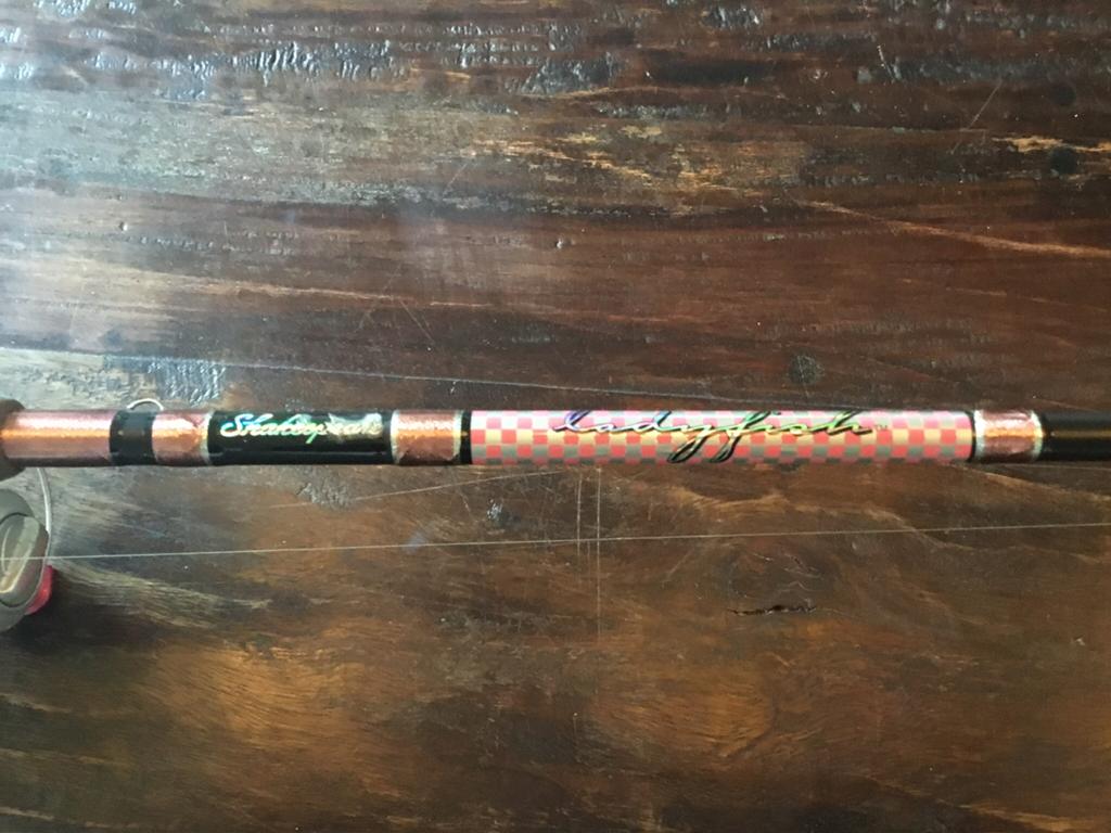 Ladyfish werphengel, Ophalen, Zo goed als nieuw, Werphengel