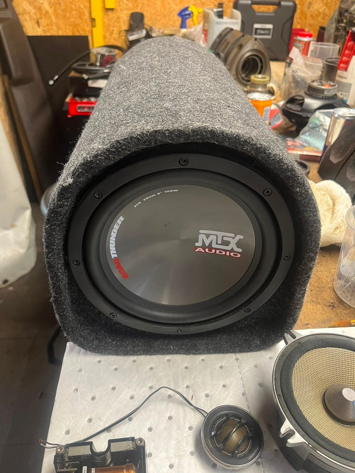 Diverse speakers versterkers alpine, pioneer, jbl, mtx,, Ophalen of Verzenden, Zo goed als nieuw