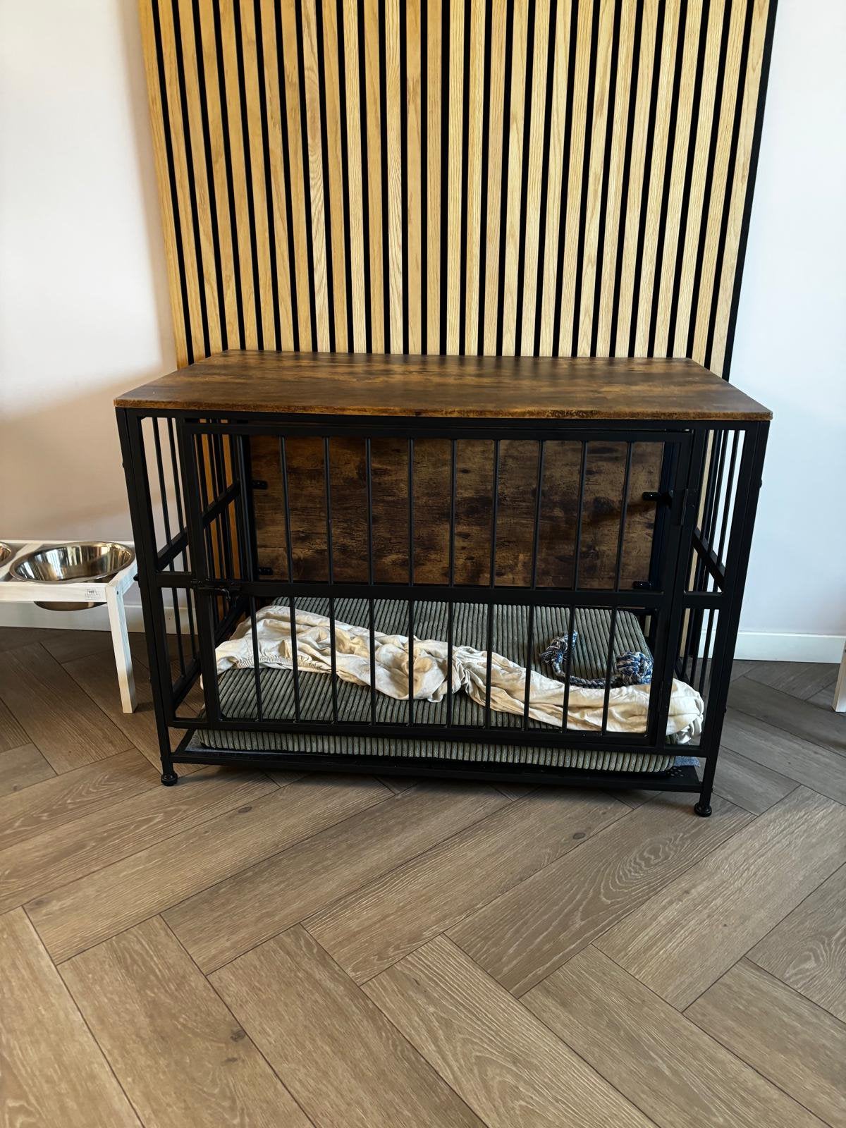Luxe hondenbench M, Dieren en Toebehoren, Hondenbenches, Ophalen, Zo goed als nieuw