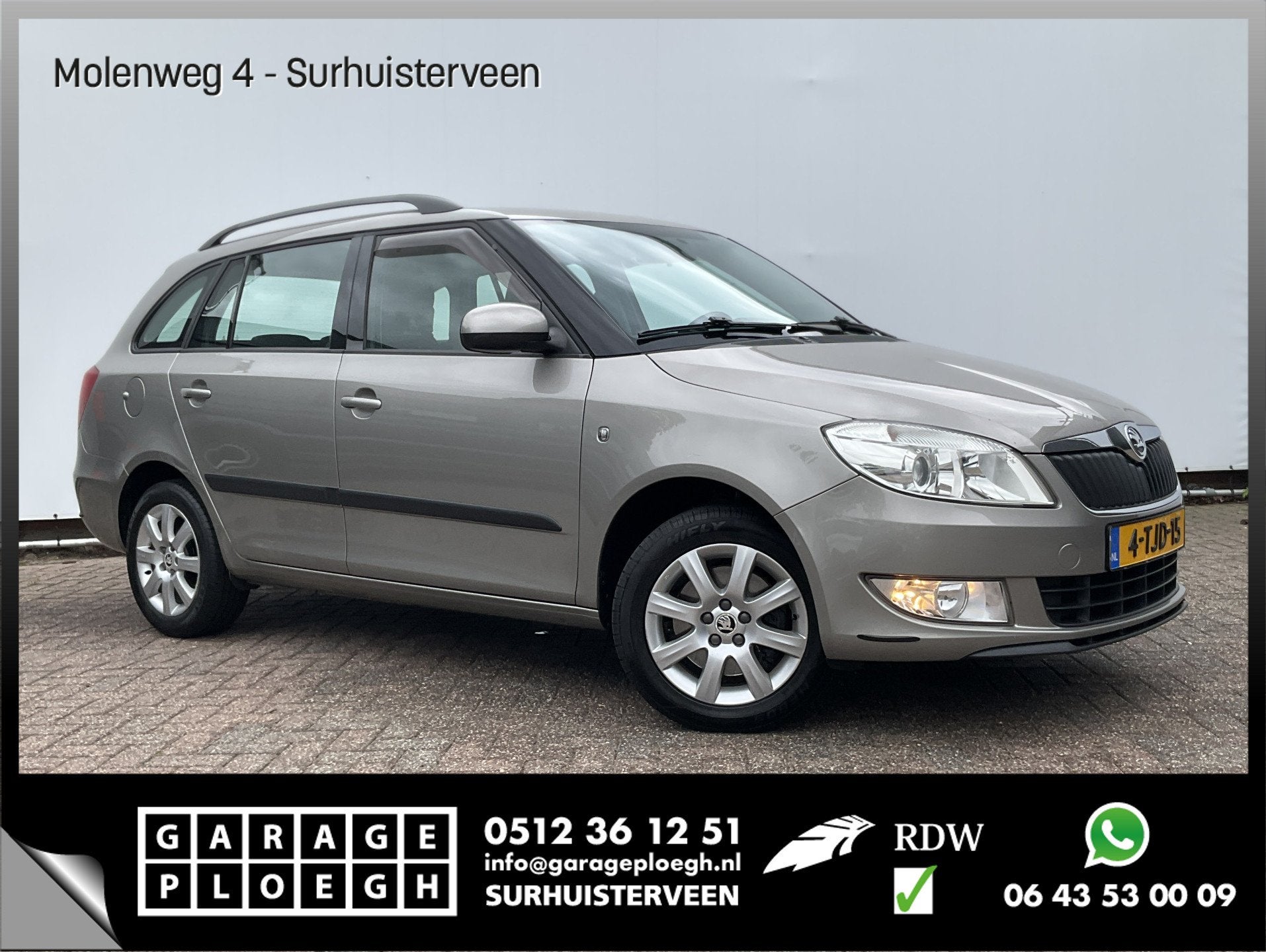 Skoda Fabia Combi 1.2 TSI Sprint Pro Automaat Nav/Cruise Cli, Auto's, Skoda, Euro 5, Gebruikt, 4 cilinders, Origineel Nederlands