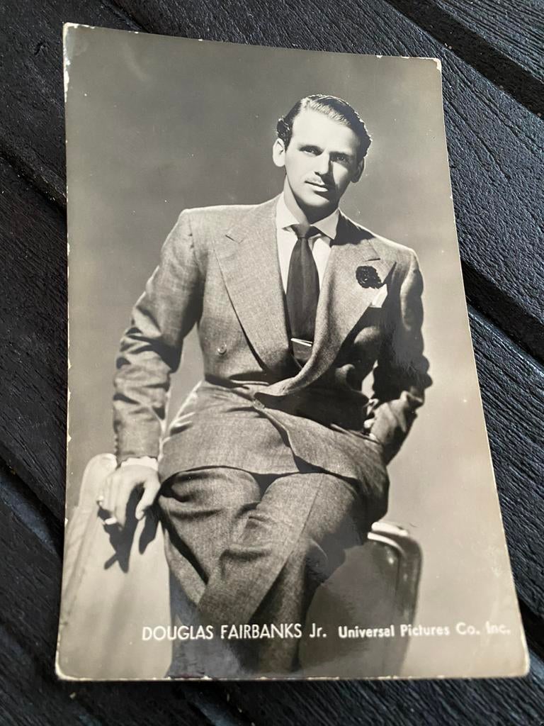 Filmster fairbanks, Verzamelen, Ophalen of Verzenden, Sterren en Beroemdheden