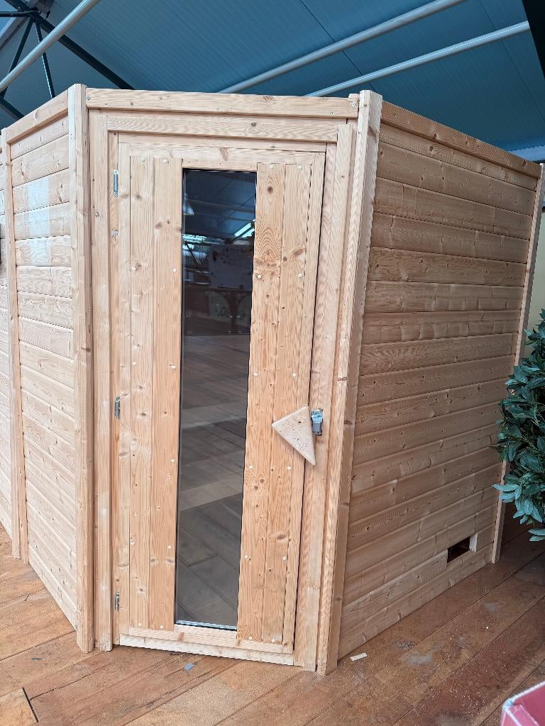 Svea Binnensauna - SHOWROOMMODEL, Ophalen, Zo goed als nieuw, Fins of Traditioneel, Complete sauna