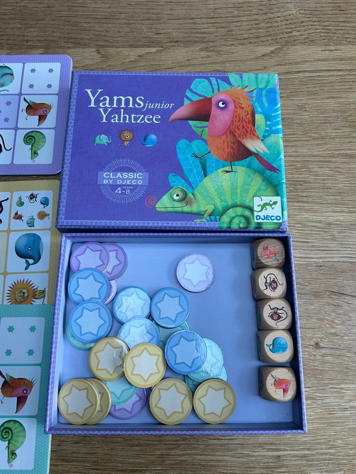 Yams junior Yahtzee 4-8 jaar, Ophalen of Verzenden, Zo goed als nieuw
