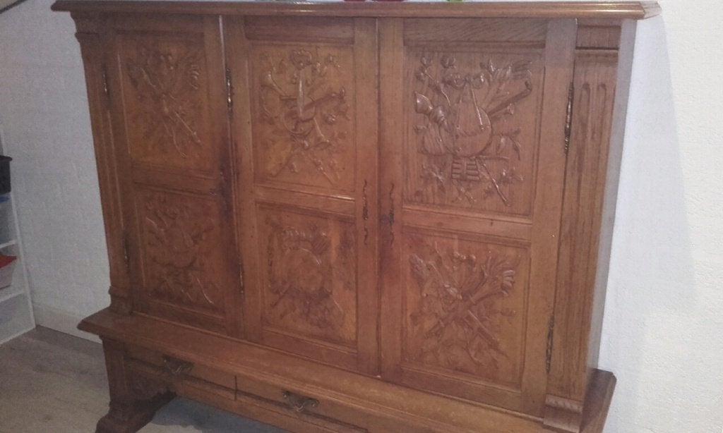 vintage kast, Ophalen