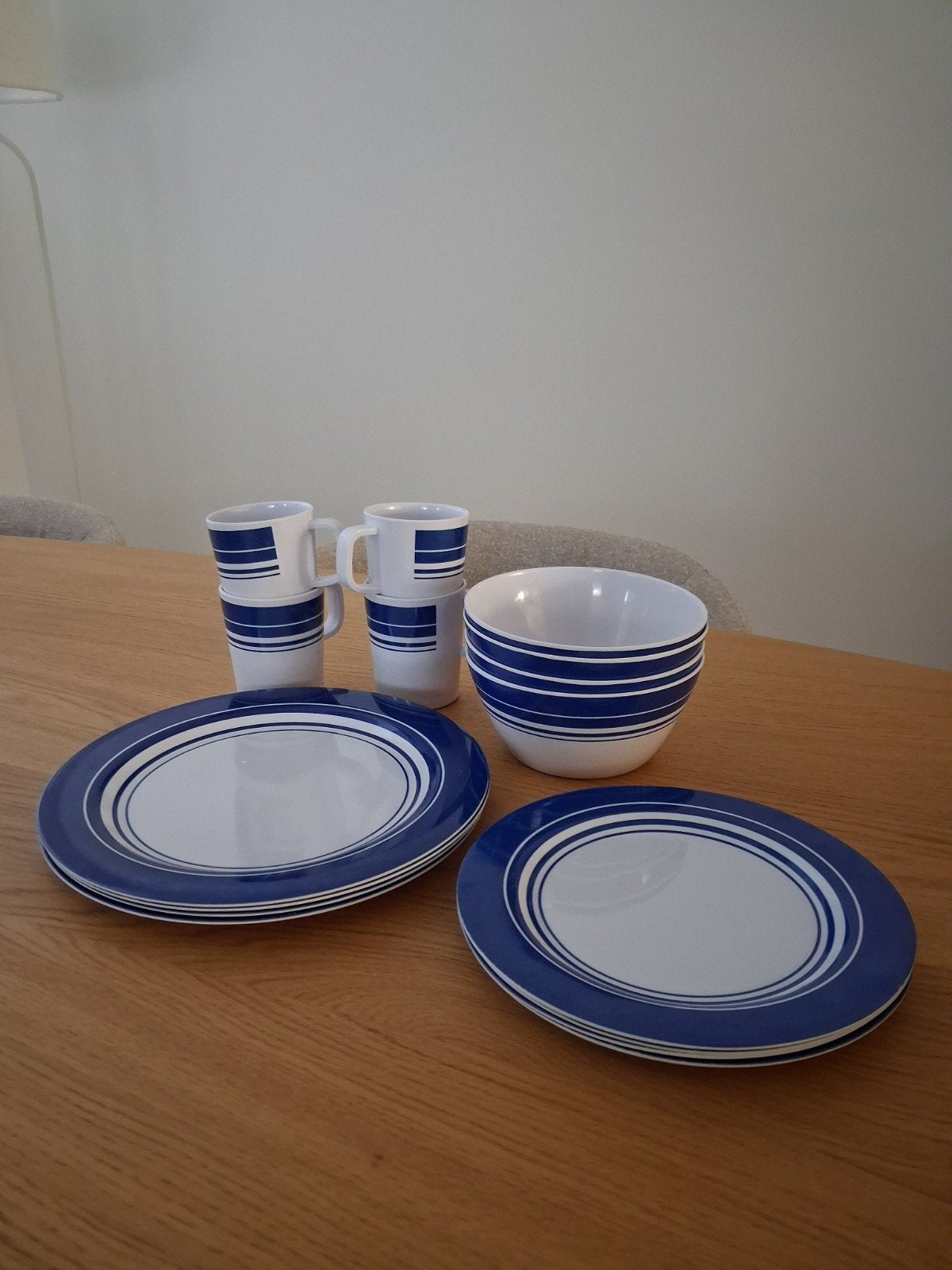 4-persoons campingservies van Exelent Houseware, Ophalen of Verzenden, Gebruikt