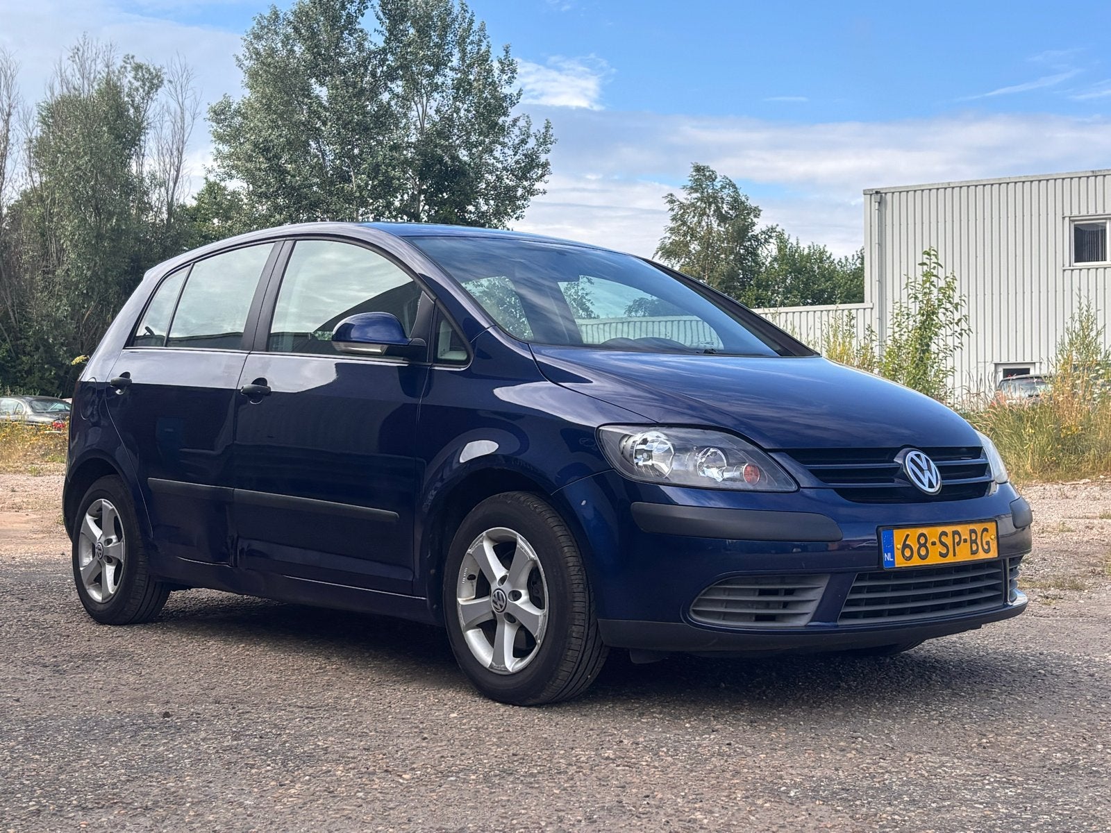 Volkswagen Golf Plus 1.6 FSI | APK tot Juni 2027 | Airco, Auto's, Stof, 4 cilinders, Blauw, Handgeschakeld