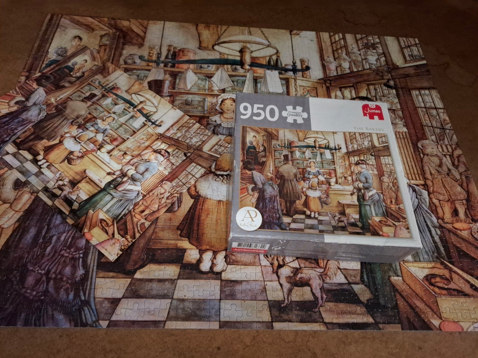 Bijna complete puzzels €0,50 per stuk, Ophalen of Verzenden, 500 t/m 1500 stukjes, Gebruikt, Legpuzzel