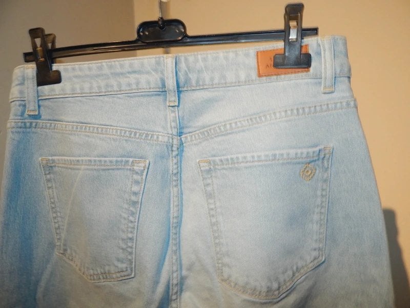 Studio Anneloes nieuwe broek straight fit licht blauw S/M, Studio Anneloes, Nieuw, Maat 36 (S), Lang