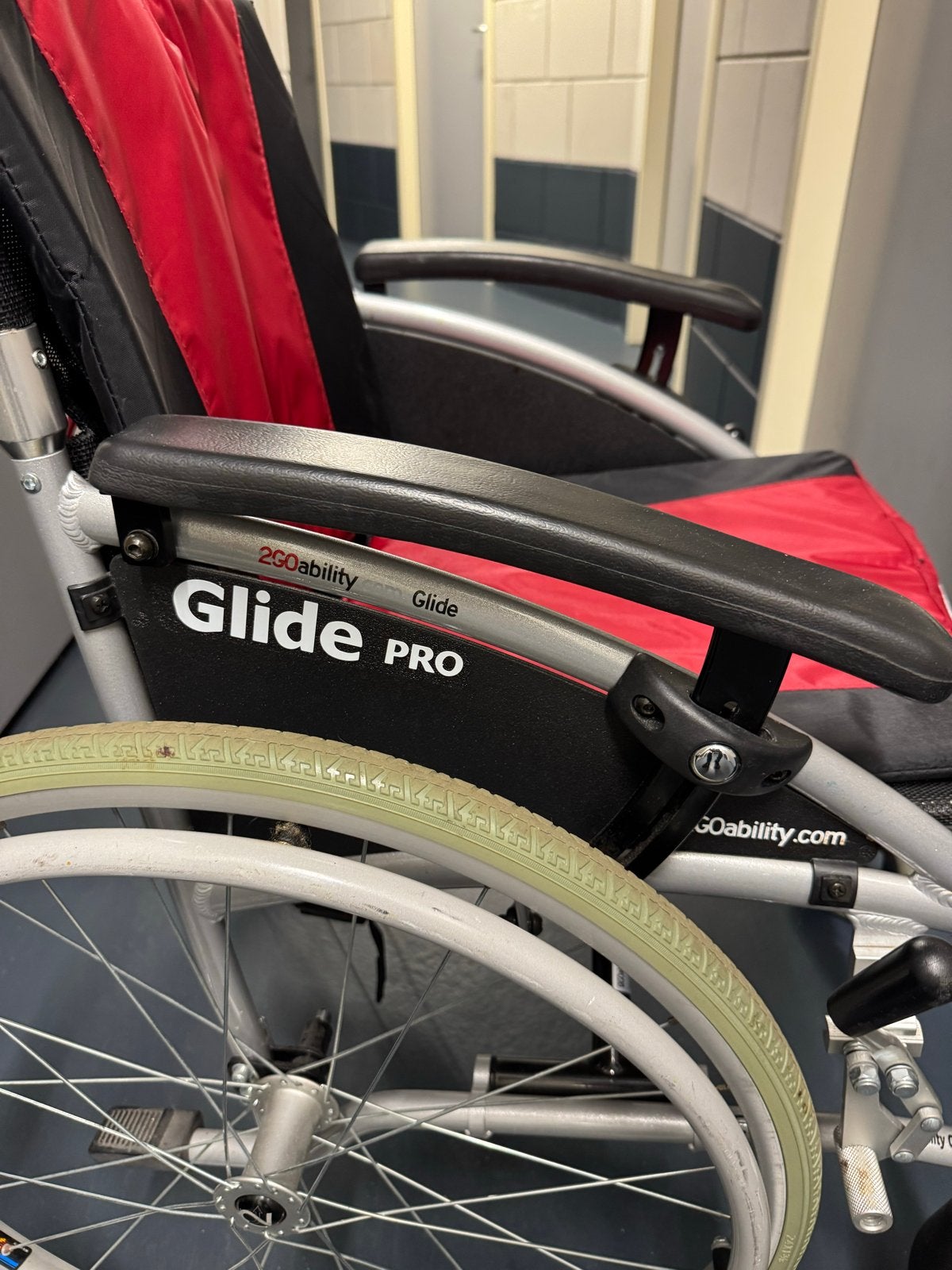 Rolstoel opvouwbaar GOability glide pro, Ophalen, Duwrolstoel